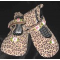 Infant Leopard Print Leather Soft Shoes